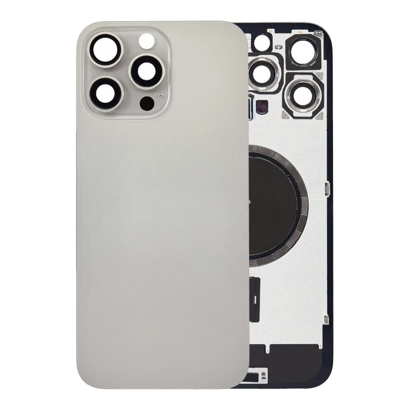 درب پشت آیفون Iphone 16 Pro Max همراه مگ سیف و شیشه دوربین