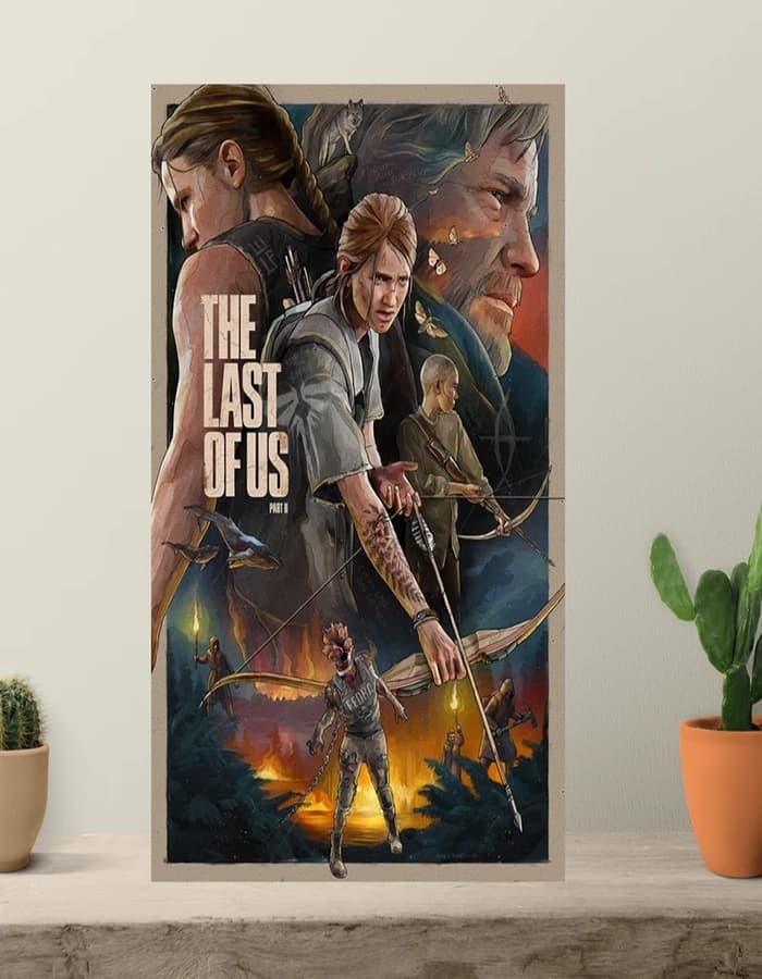 تابلو شاسی گیمینگ مدل LAST OF US