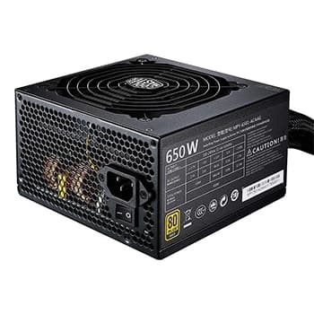 پاور کامپیوتر کاملا ماژولار کولرمستر مدل Cooler Master MWE Gold 650W — تصویر ۲