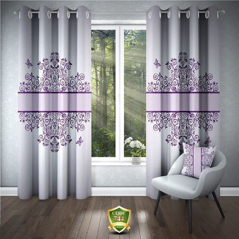 پرده چاپی هازان داتیس کد 744