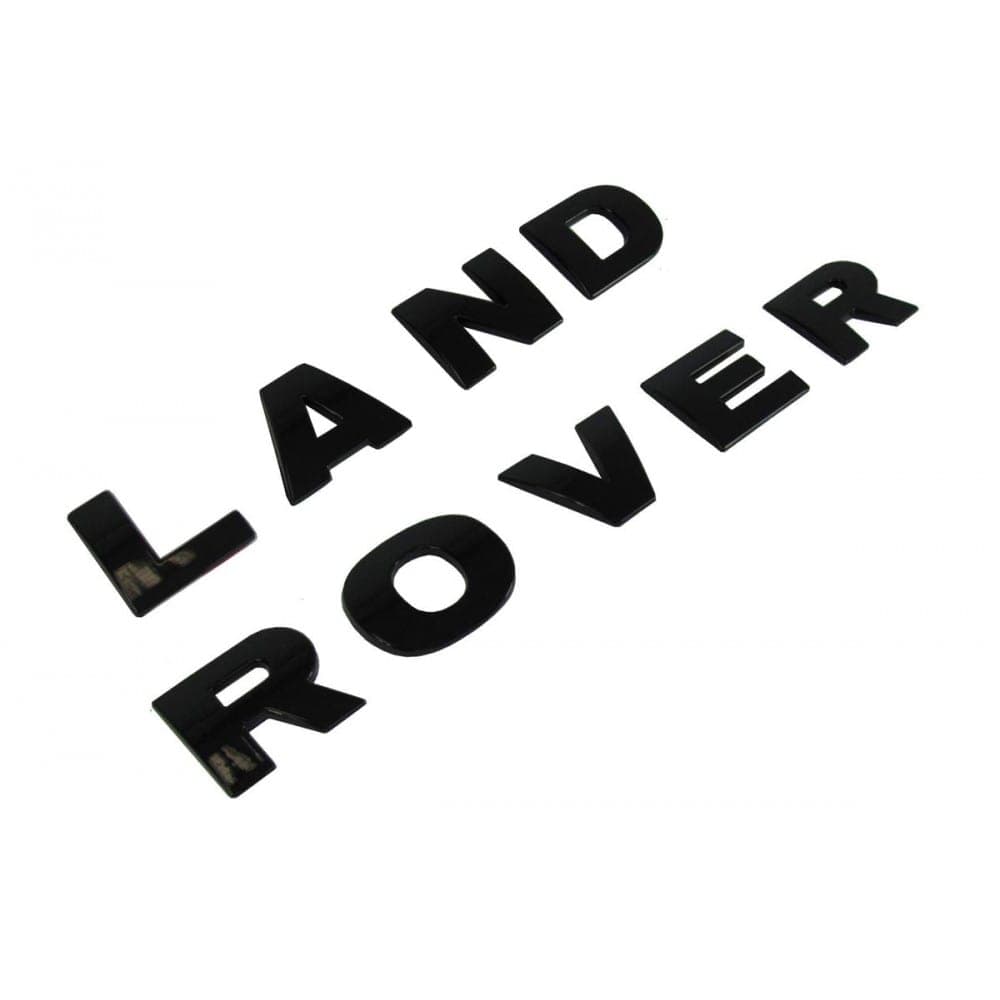 آرم برجسته LAND ROVER مشکی اصلی
