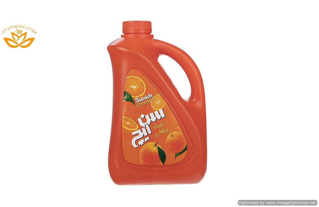سیروپ پرتقال 2 لیتری سن ایچ در کارتن 4 عددی — تصویر ۲