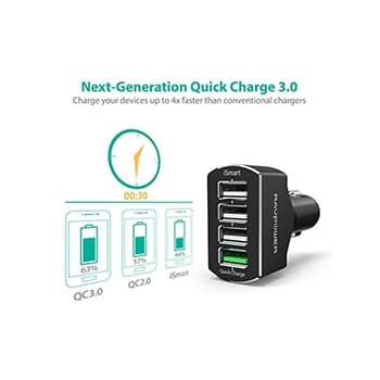 شارژر فندکی 4 پورت راو پاور مدل RAVPower RP-VC003 — تصویر ۴