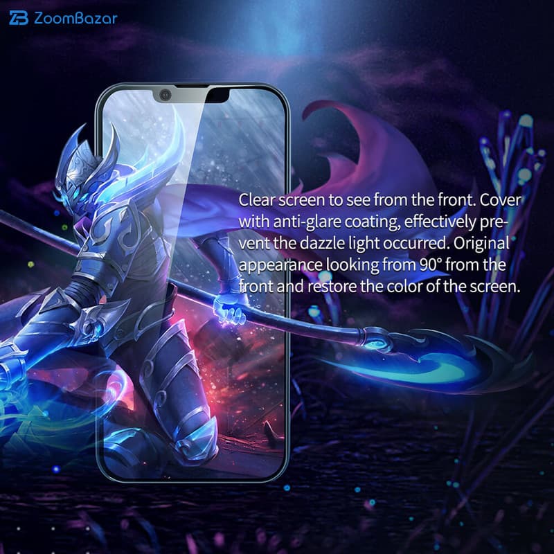 گلس پرایوسی نیلکین مدل Guardian مناسب برای گوشی موبایل اپل IPhone 13 Pro Max — تصویر ۵