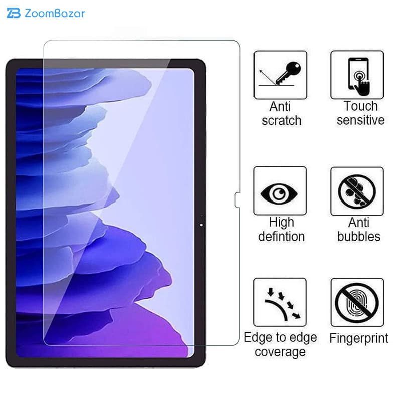 گلس بوف مدل 5D مناسب برای تبلت سامسونگ Galaxy Tab A7 2020 / T505 — تصویر ۸