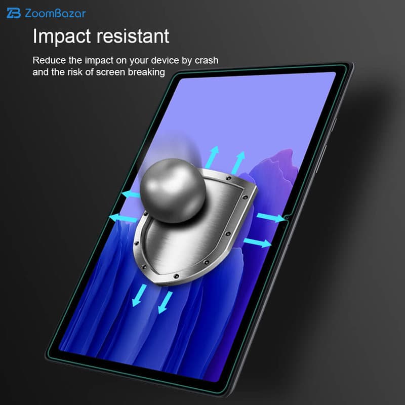 گلس بوف مدل 5D مناسب برای تبلت سامسونگ Galaxy Tab A7 2020 / T505 — تصویر ۵