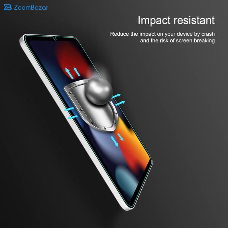 گلس بوف مدل 5D-Plus مناسب برای تبلت اپل iPad Mini 6 (2021) — تصویر ۵