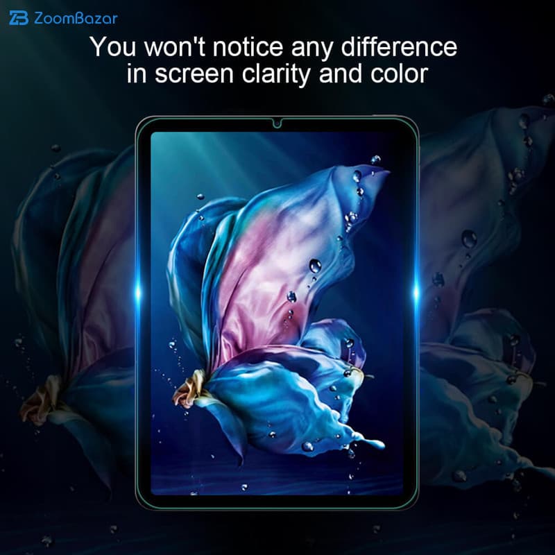 گلس بوف مدل 5D-Plus مناسب برای تبلت اپل iPad Mini 6 (2021) — تصویر ۷