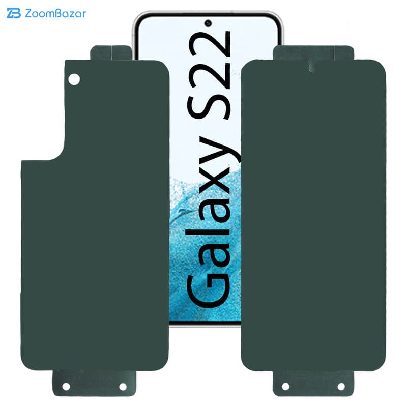 گلس بوف مدل Full Body-G مناسب برای گوشی موبایل سامسونگ Galaxy S22 به همراه محافظ پشت گوشی — تصویر ۲