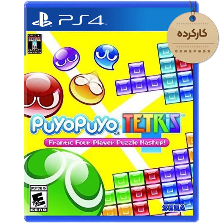 دیسک بازی Puyo Puyo Tetris کارکرده – مخصوص PS4