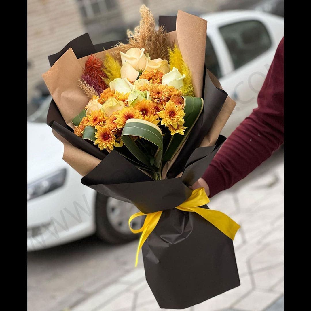 دسته گل آذرگون — تصویر ۲