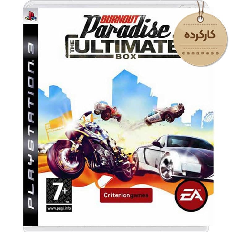 دیسک بازی Burnout Paradise The Ultimate Box Edition کارکرده – مخصوص PS3