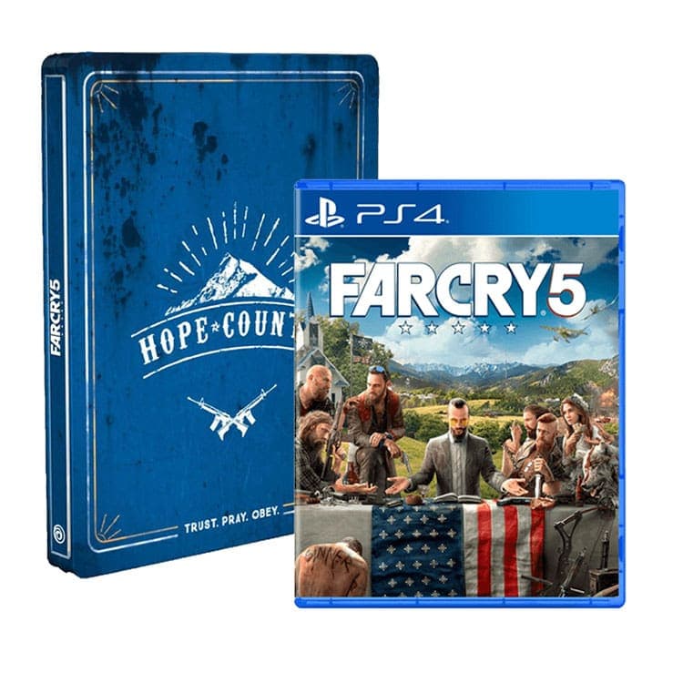 دیسک بازی Far Cry 5 Steelbook Edition – مخصوص PS4