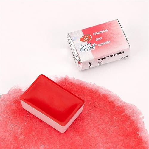 قرص آبرنگ سنت پترزبورگ تک رنگ 323 Ruby — تصویر ۲