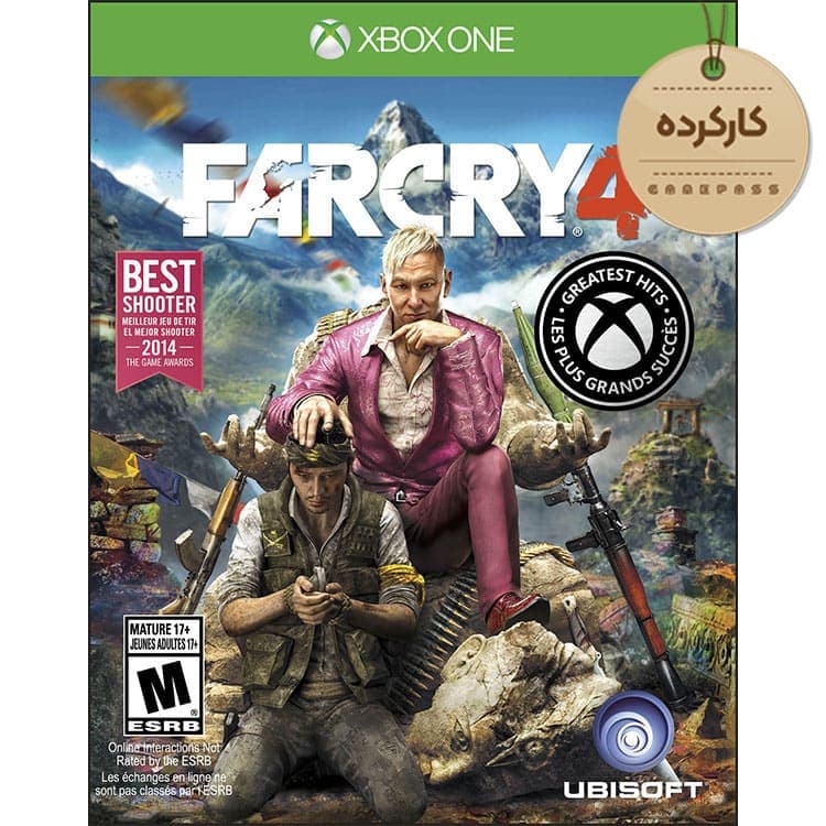 دیسک بازی Far Cry 4 کارکرده – مخصوص Xbox One
