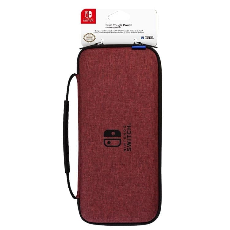 کیف Hori Slim Tough Pouch مخصوص Nintendo Switch – قرمز — تصویر ۷