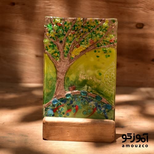 جاشمعی رنگینه 10×15 (کد 02)