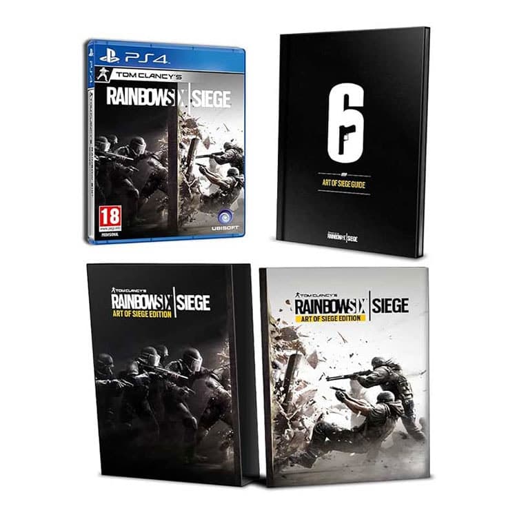 دیسک بازی Tom Clancy’s Rainbow Six Siege: Art Of The Siege Edition کارکرده – مخصوص PS4 — تصویر ۲