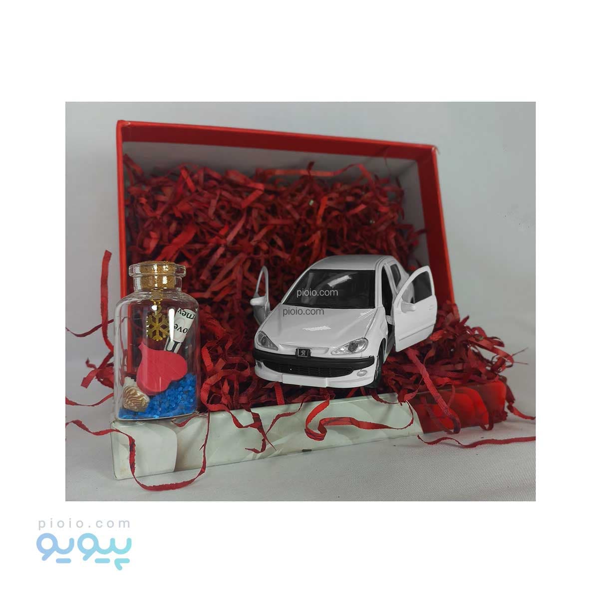 پک ولنتاین با ماشین 206 سفید