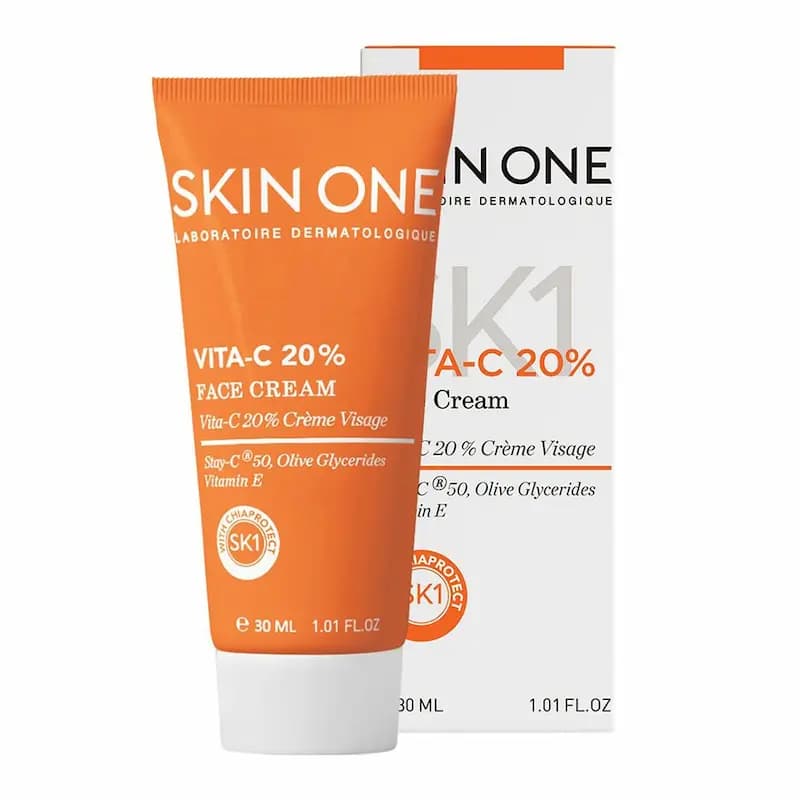 کرم صورت ویتامین سی 20 درصد اسکین وان | حجم 30ml