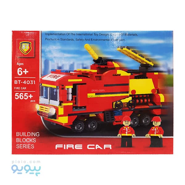 لگو ماشین آتشنشانی آیتم BT4031 تک و عمده