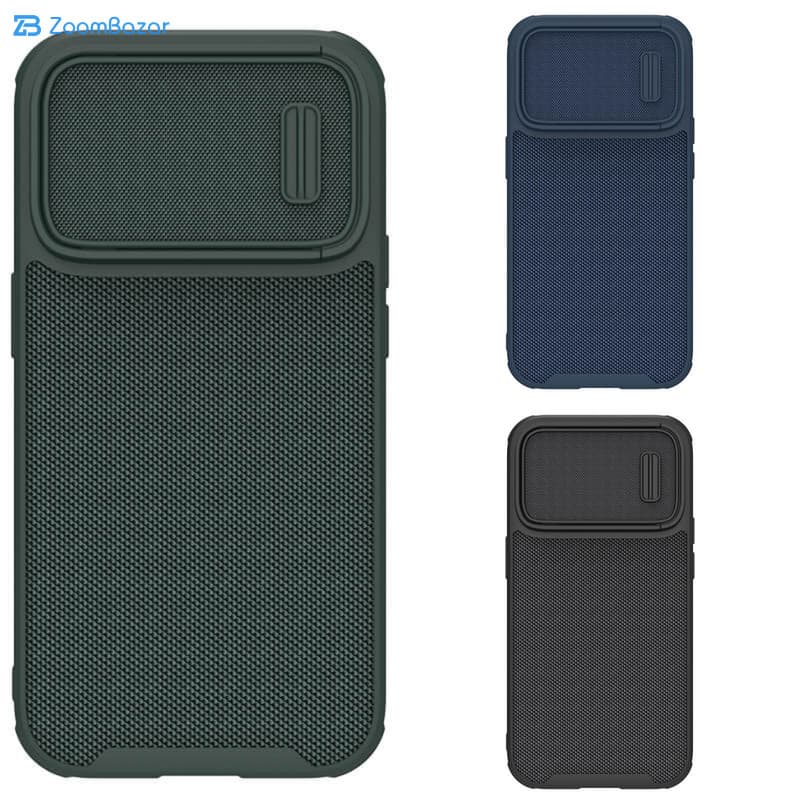 قاب نیلکین مدل Textured Fiber S Case مناسب برای گوشی موبایل اپل iPhone 14 — تصویر ۳
