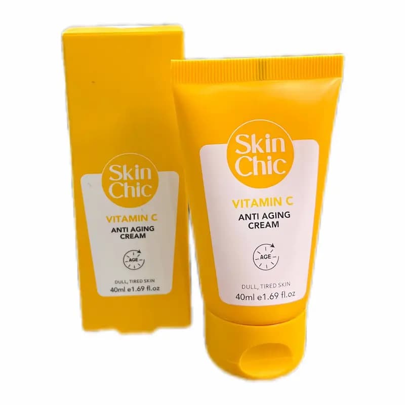 کرم ضد پیری ویتامین C اسکین شیک (skin chic)