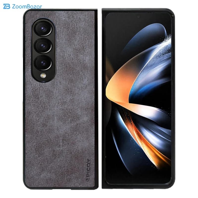 قاب اپیکوی مدل Horse-Leather مناسب برای گوشی موبایل سامسونگ Galaxy Z Fold 4 5G / W23 — تصویر ۱۱