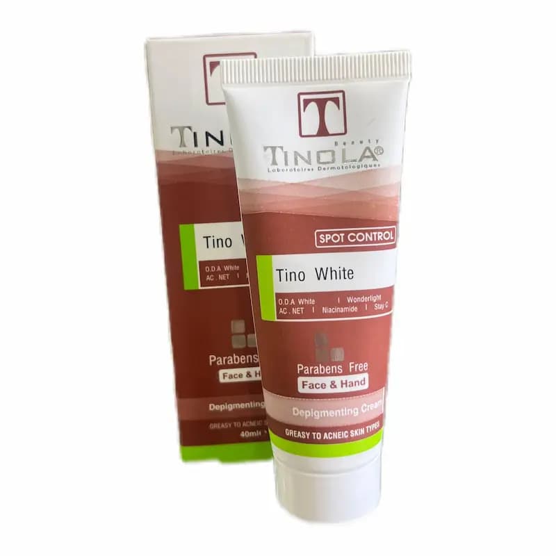 کرم ضد لک و روشن‌کننده تینولا مدل Tino White