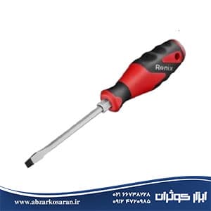 پیچ‌گوشتی تکی دسته کریستال ضربه‌خور 75×3 دوسو رونیکس Ronix مدل RH-2730