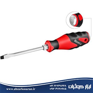 پیچ‌گوشتی تکی دسته TPR ضربه‌خور 150×8 دوسو رونیکس Ronix مدل RH-2987