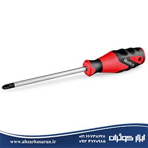 پیچ‌گوشتی تکی دسته TPR چهارسو 100×5 رونیکس Ronix مدل RH-2855
