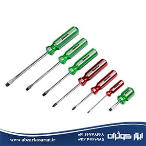 ست 7 عددی پیچ‌گوشتی معمولی مشتی رونیکس Ronix مدل RH-2701