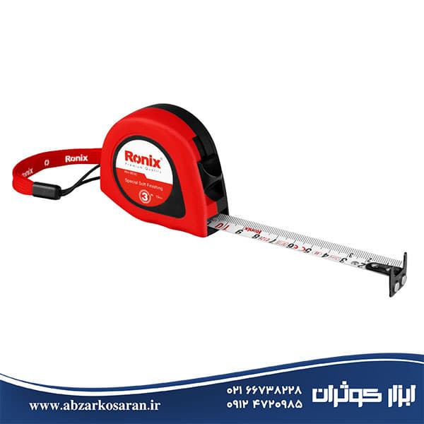 متر روکش دار پی وی سی 3 متری رونیکس Ronix مدل RH-9030 — تصویر ۲