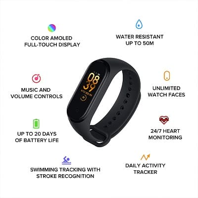 دستبند هوشمند Xiaomi Mi Band4 — تصویر ۳