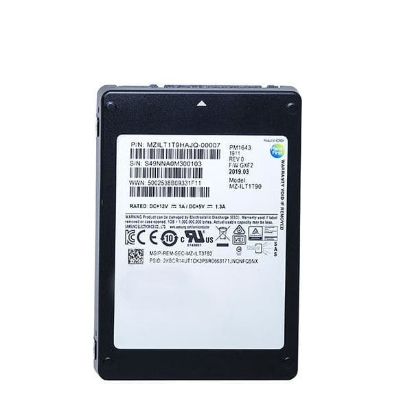 اس اس دی اینترنال سامسونگ مدل PM1643 ظرفیت 3.84 ترابایت — تصویر ۲