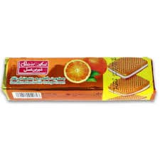 بیسکویت کرمدار پرتقالی120گرمی کد 73