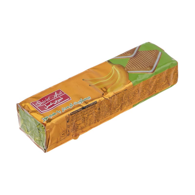 بیسکویت کرمدار موزی 120گرمی کد 74