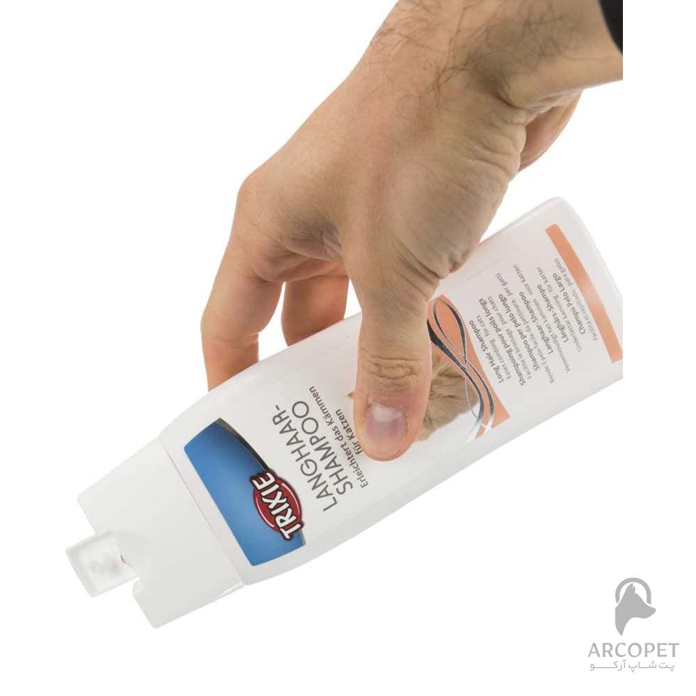 شامپو گربه تریکسی مدل Langhaar-Shampoo حجم 250 میلی لیتر — تصویر ۵