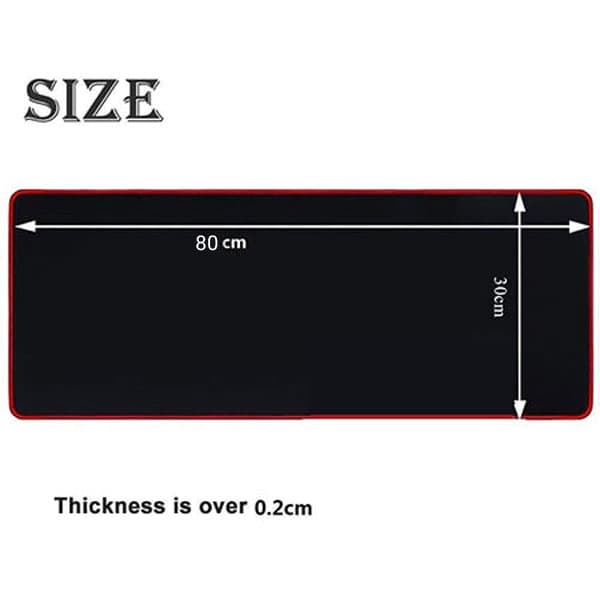 موس پد گیمینگ لارج 750*300*5 ضد آب Mouse Pad Gaming WaterProof — تصویر ۷