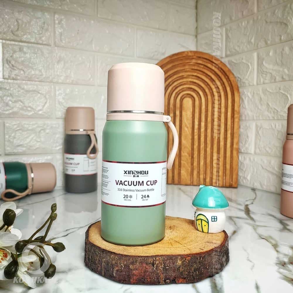 ماگ استیل XINOHOU 500ML — تصویر ۵