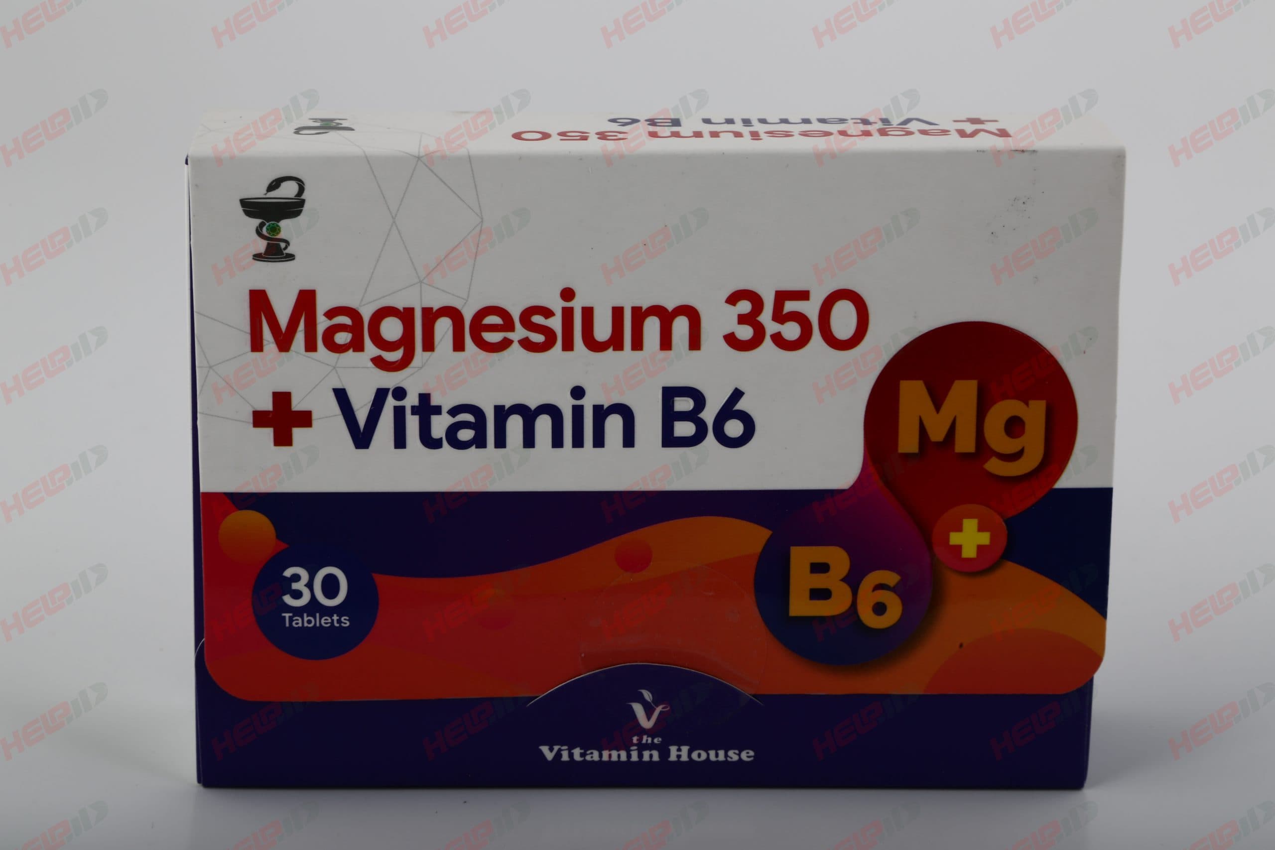 منیزیم 350 و ویتامین ب6 ویتامین هاوس