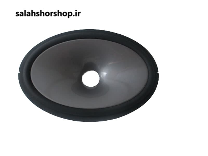 صفحه 9*6 بلندگو نقره ای گلویی2.5