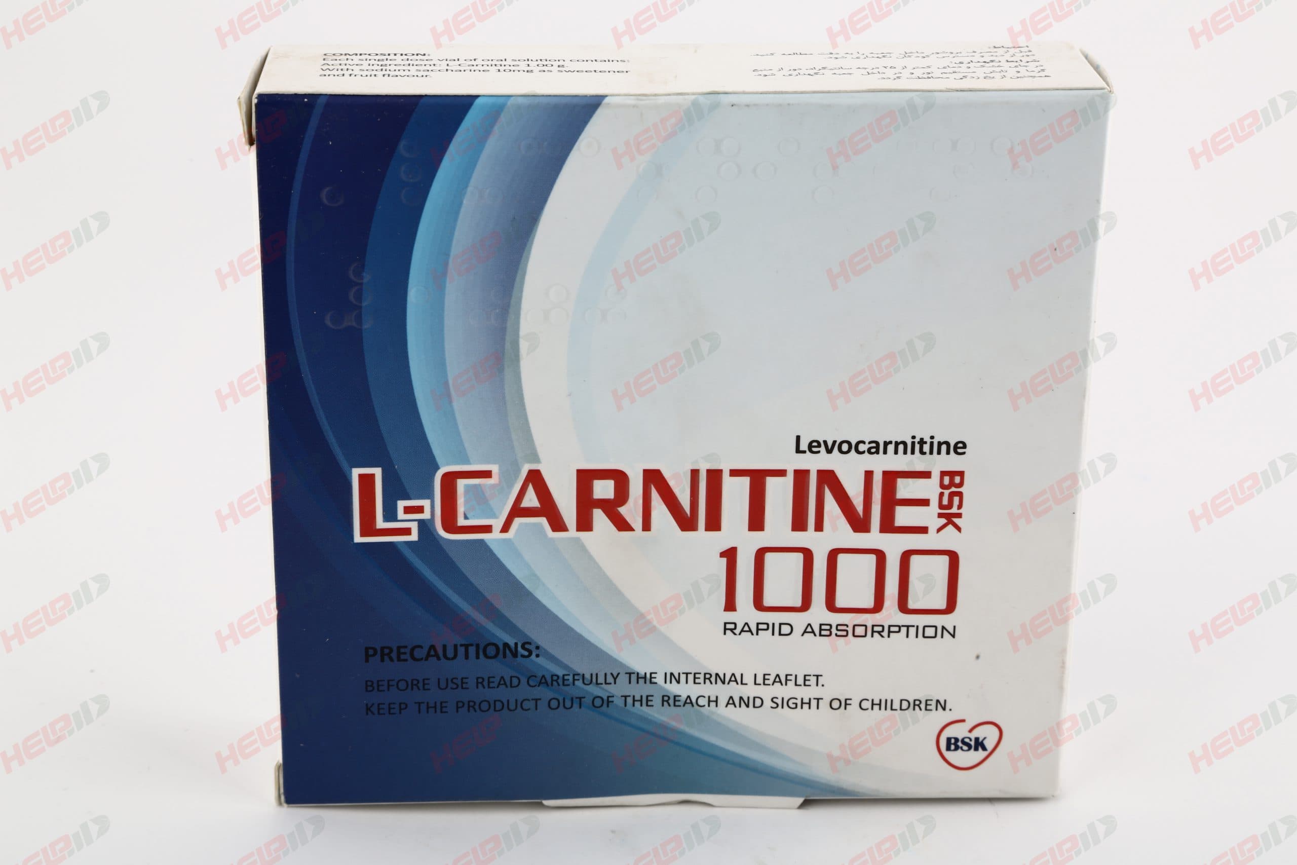 محلول خوراکی ال کارنیتین بی اس کی 1000