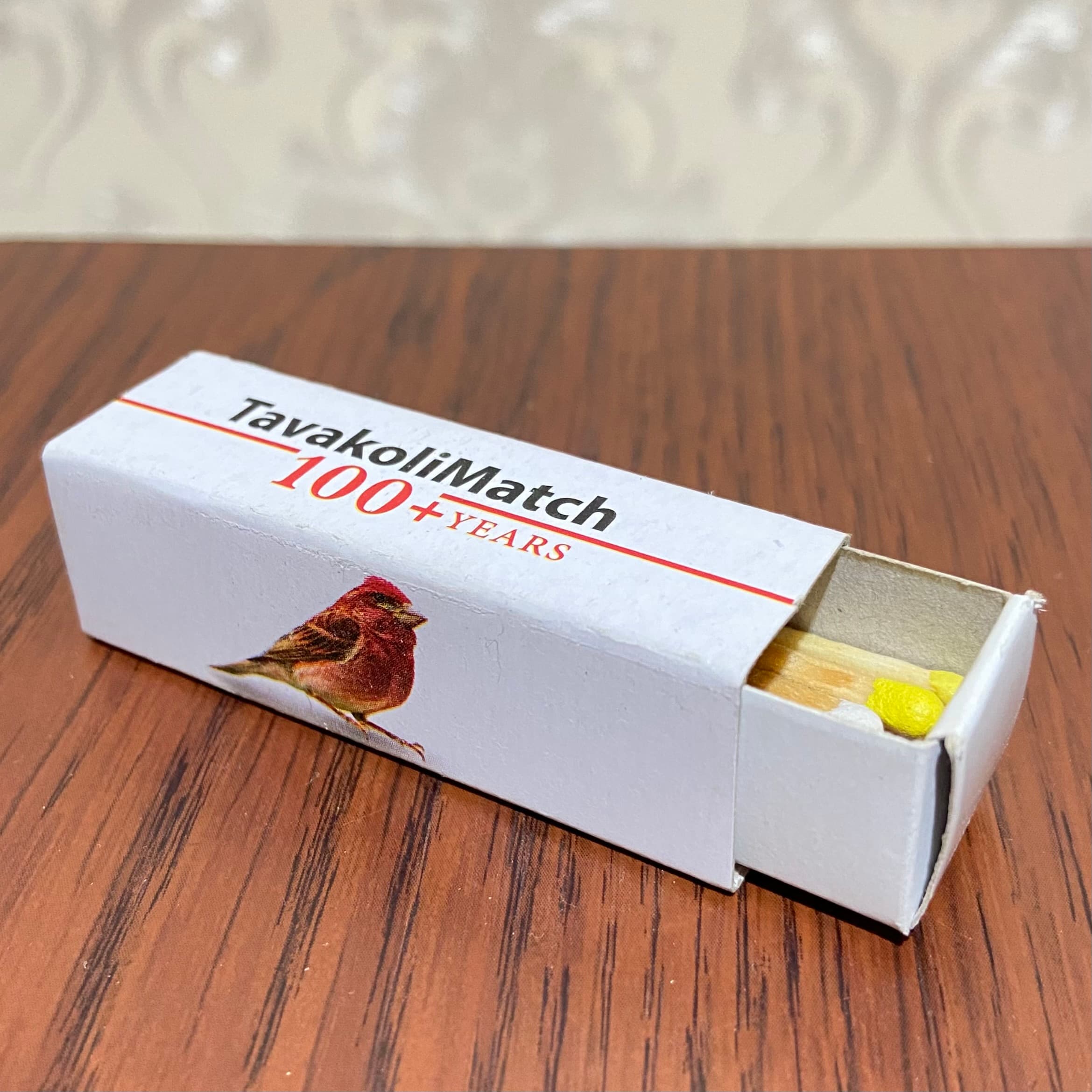 کبریت کلکسیونی طرح پرنده — تصویر ۲