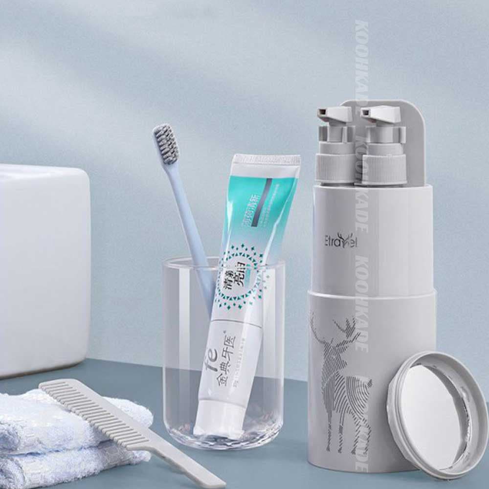 ست بهداشتی 8 تکه WASH CUP ETRAVEL A16 — تصویر ۳
