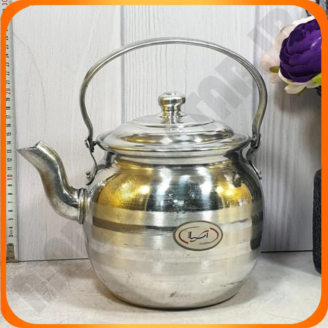 کتری روهی سایز 33خط دار توپی شهرزاد