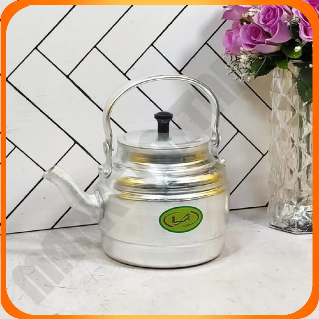کتری سایز 26سفید روهی شهرزاد