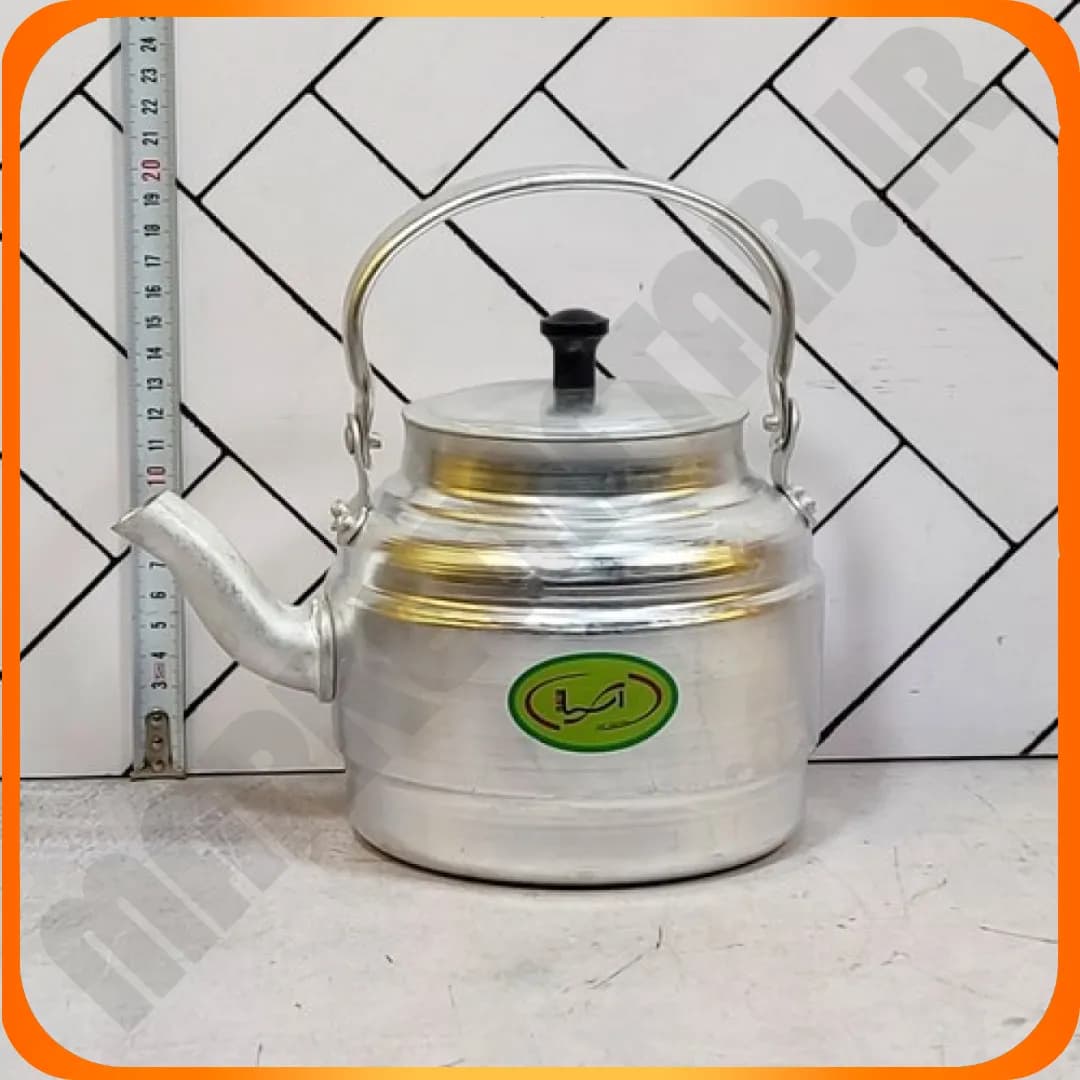 کتری سایز 26سفید روهی شهرزاد — تصویر ۲