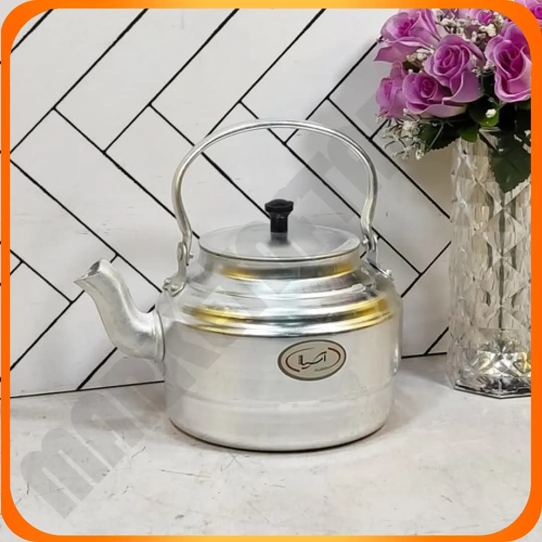 کتری سایز 30سفید روهی شهرزاد